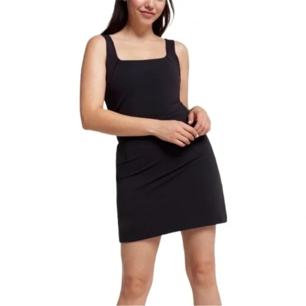 Calia Black Sleeveless Mini Dress